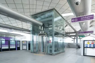 TK Elevator Universal Service platform ensures reliable accessibility to Thailand metro and railway systems