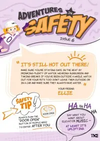 Cover of the In Search of Safety comic